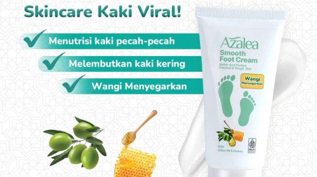 Azalea Smooth Foot Cream (Shopee)