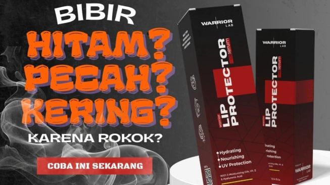Lip Protector Serum dari Warrior Lab (Shopee)