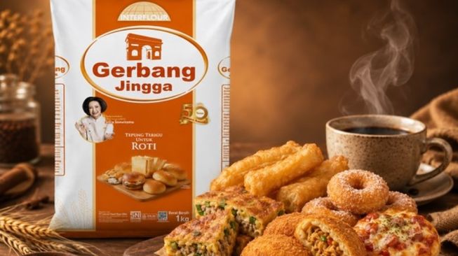 Tepung terigu Gerbang Jingga. (Dok: Gerbang Jingga)