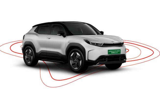 Mobil listrik Toyota Urban Cruiser Ebella. (Toyota Bharat)