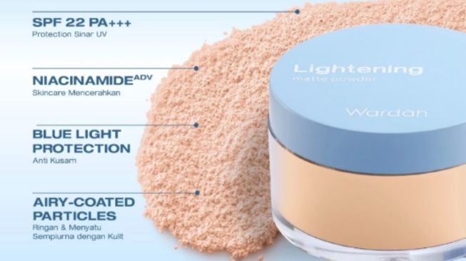 Wardah Loose Powder Lightening Matte Powder. [Wardah]