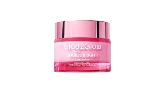 Glad2Glow Double Bright Tone Up Cream Day Cream (Shopee)