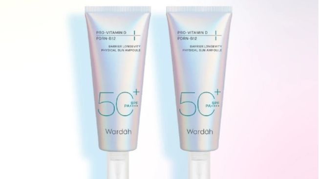 Wardah PDRN Sunscreen Barrier Longevity Physical Sun Ampoule SPF 50+ PA++++ (Shopee)