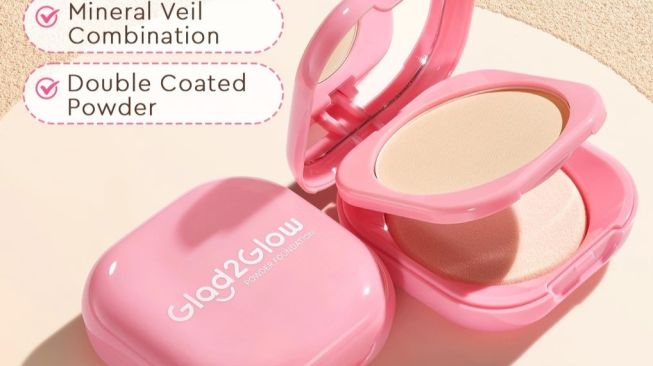 Bedak yang semakin berkeringat semakin glowing. (Shopee)