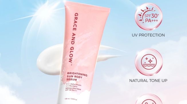 Sunblock badan yang bagus. (Shopee)