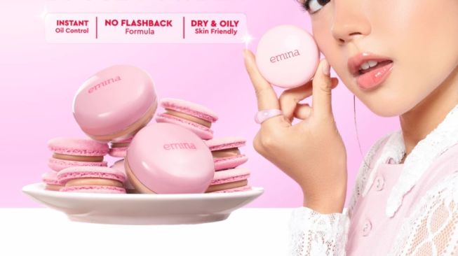 Bedak yang semakin berkeringat semakin glowing. (Shopee)