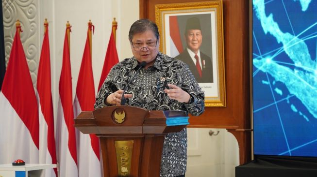 Menko Perekonomian Airlangga Hartarto. [Dok. Kemenko Perekonomian]