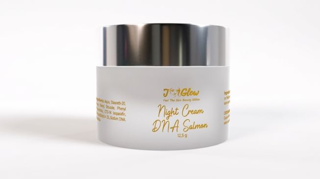 J-GLOW Night Cream DNA Salmon (Shopee)