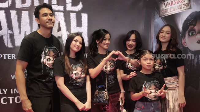 Titi Kamal, Darius Sinathrya, Laura Moane dan Sara Wijayanto ditemui di Agora Mall, Jakarta Pusat pada Minggu, 18 Oktober 2026