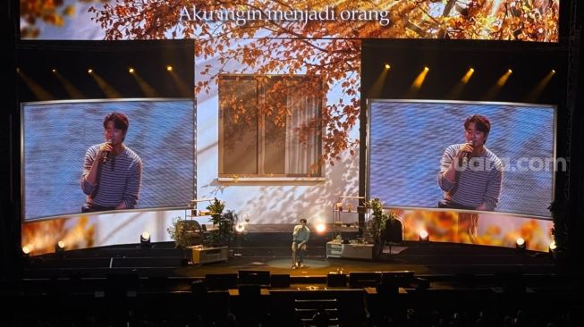 2026 GONG YOO ASIA FANMEETING TOUR THE LONG TAKE IN JAKARTA di Istora Senayan, Jakarta, Sabtu (17/10/2026). (Suara.com/Dini Afrianti Efendi)