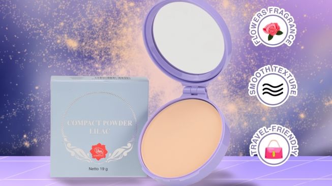 Viva Compact Powder Lilac (Shopee)