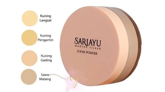 Bedak tabur Sariayu (Shopee)