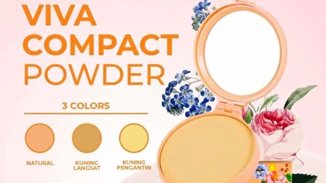 Viva Compact Powder Orange (Shopee)