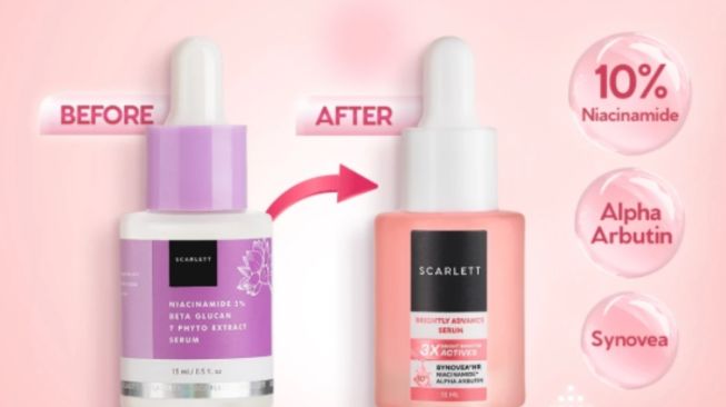 Scarlett Brightly Advance Serum. [Shopee/Scarlett]