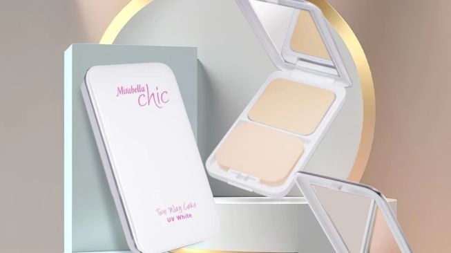 Mirabella Chic Two Way Cake UV White (Shopee)