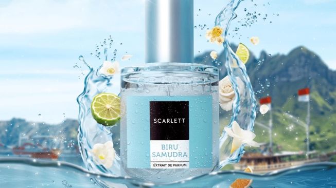 Parfum Scarlett untuk pria. (Shopee)