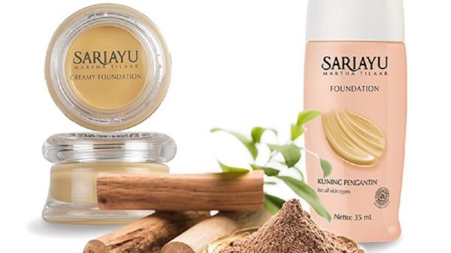 Liquid Foundation Sariayu (Shopee)