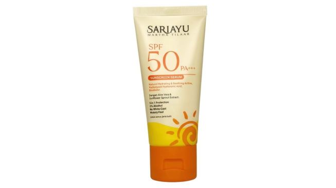 Sariayu SPF 50 PA+++ Sunscreen Serum (Shopee)