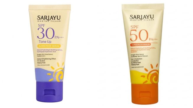 Kolase sunscreen Sariayu