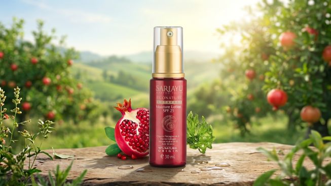 Sariayu Econature Nutreage Moisture Lotion SPF 25 (Shopee)