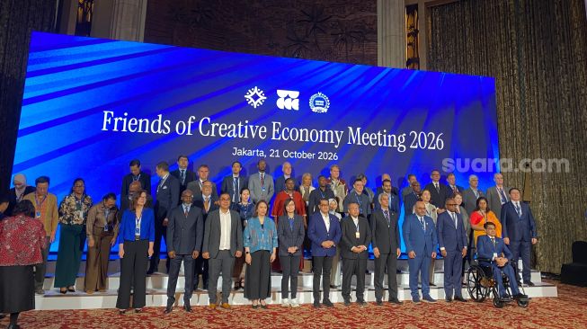 Kementerian Ekonomi Kreatif resmi menggelar The 5th World Conference on Creative Economy (WCCE) 2026 di Jakarta pada 21&ndash;23 Oktober 2026. [Suara.com/Fakhri] 