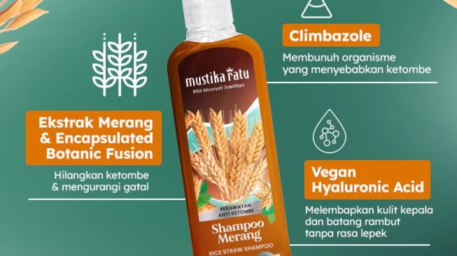 Mustika Ratu Shampoo Merang
