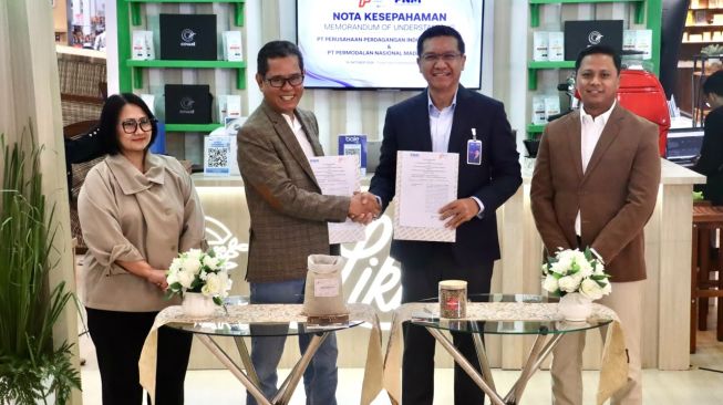 PNM kolaborasi dengan PT Perusahaan Perdagangan Indonesia (Persero) (PPI). (Dok: PNM)