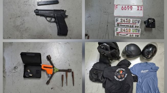 Komplotan Maling Motor di  Jakbar Ditangkap: Modus Pakai Jaket 'Reskrim' dan Ngaku Polisi