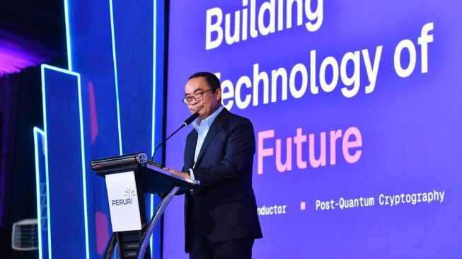Direktur Utama Peruri Teguh Arif Indratmoko. Foto ist