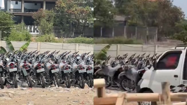 Bukan Sitaan Kasus BGN! Motor Trail Terbengkalai di Lahan Kosong Bekasi Ternyata Proyek Kemhan