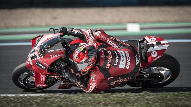 Kolaborasi Lenovo dan Ducati Corse. [Lenovo]