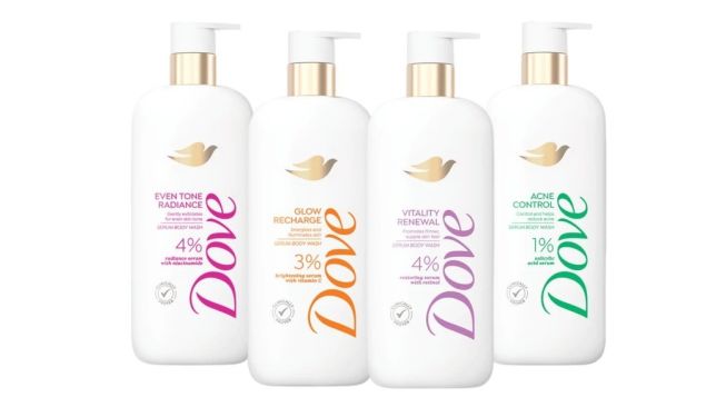 Dove Advanced Serum Body Wash. [Dove]
