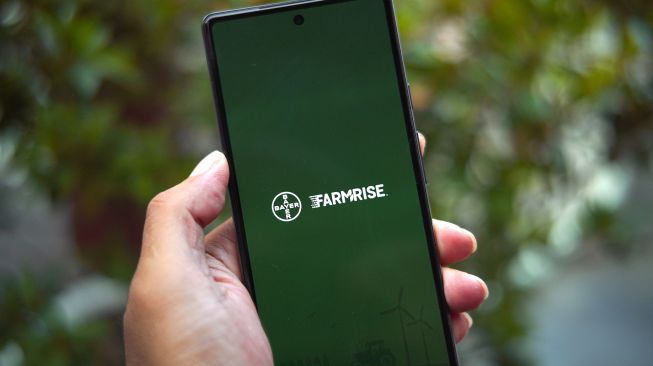 FARMRISE merupakan platform digital dari Bayer yang membantu petani mengakses informasi, pembelajaran, dan pendampingan pertanian. Platform ini dapat diakses oleh petani di seluruh Indonesia. [handout]  