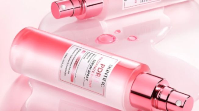 Skintific PDRN Radiance Bright Serum Spray. [Shopee]