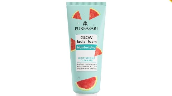 Purbasari Glow Facial Foam Moisturizing (Shopee)