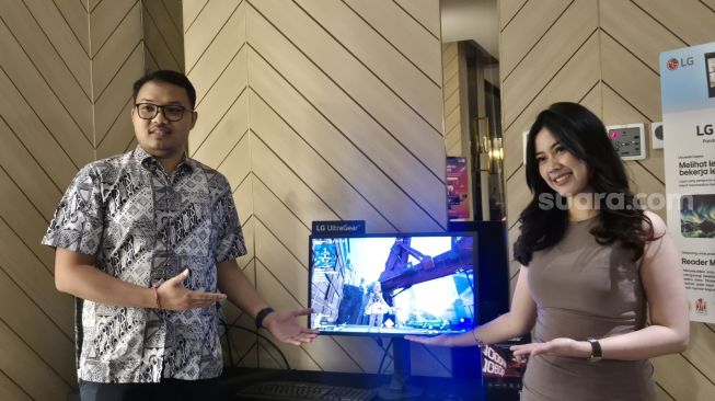LG Monitor Roadshow 2026 diJakarta, Senin (26/10/2026). [Suara.com/Dythia]
