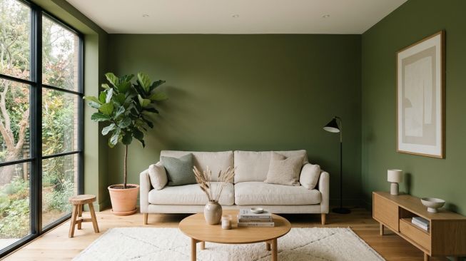 Olive Green (Hijau Zaitun).