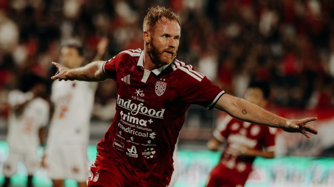 Tolak Main di Eredivisie, Striker Bali United Jort van der Sande Menyesal Berkarier di Indonesia?