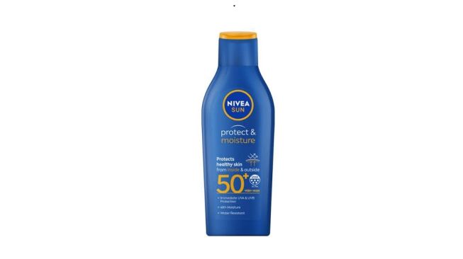 Nivea Sun Protect & Moisture Lotion SPF 50. [Nivea]