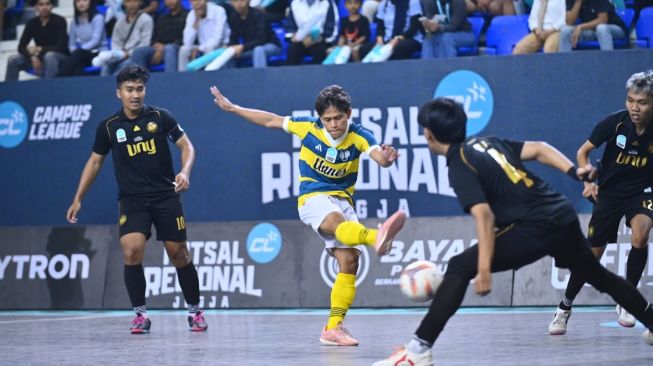Sengit di Yogyakarta, Pelatih Timnas Futsal Hector Souto Pantau Calon Bintang di Campus League