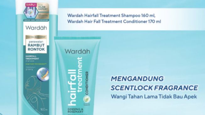 Wardah Hairfall Treatment Shampoo and Conditioner. [Wardah]