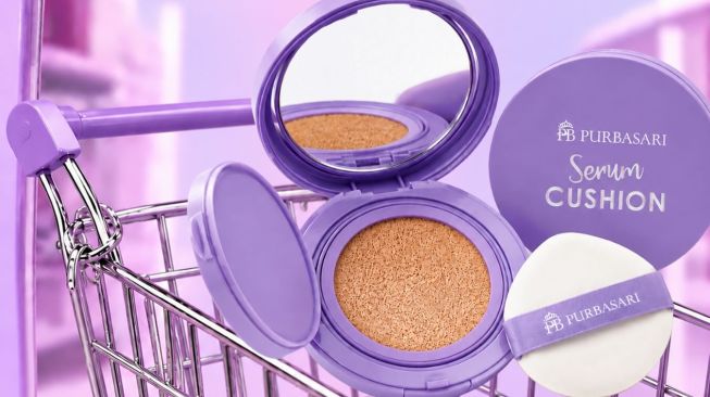 Purbasari Serum Cushion SPF 50 PA++++ (Instagram/purbasarimakeupid)