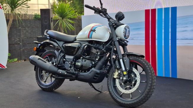 TVS Perkuat Lini Modern Retro Lewat Peluncuran Seri TVS Ronin Agonda