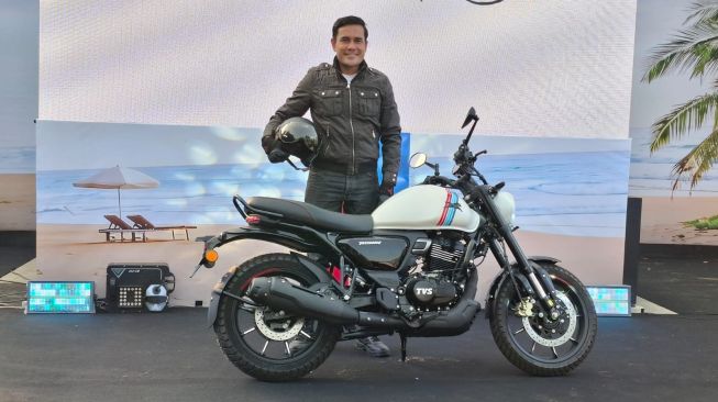 TVS Ronin Agonda Meluncur di Indonesia Berbekal Mesin 225 cc. (SUARA.COM/Manuel Jeghesta)