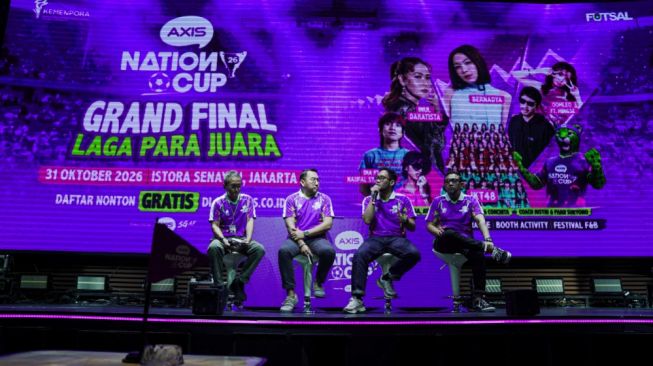 Perjalanan Futsal dan Konser Musik di Grand Final AXIS Nation Cup 2026