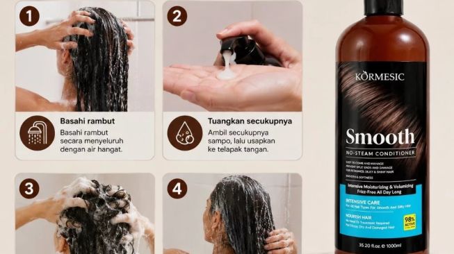 KORMESIC Shampoo Smoothing (Shopee)