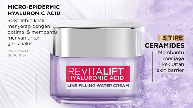L'Oreal Paris Hyaluronic Acid Plumping Day Cream (Shopee)