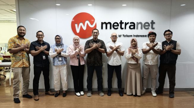 Kolaborasi Metranet dan Jayantara menjadi langkah kedua perusahaan dalam mengoptimalkan sinergi kapabilitas dan portofolio produk digital guna mendukung transformasi digital yang lebih terintegrasi, efektif, dan berkelanjutan. (Dok. Telkom)