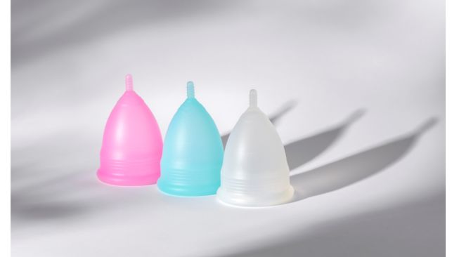 ilustrasi menstrual cup (magnific)