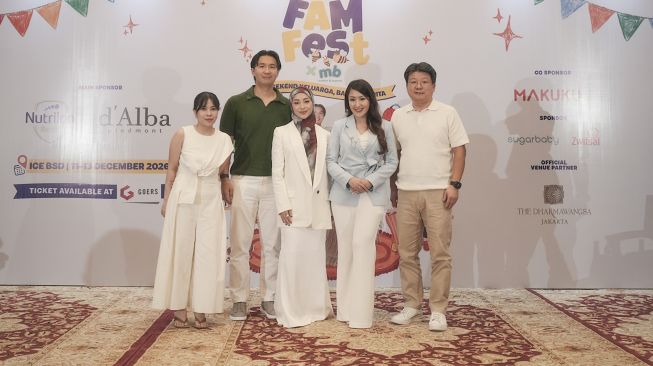 Niktia Willy bersama suami, Indra Priawan menggelar acara Mom's Corner FamFest x Mother & Beyond 2026 pada 11&ndash;13 Desember 2026. [Instagram]